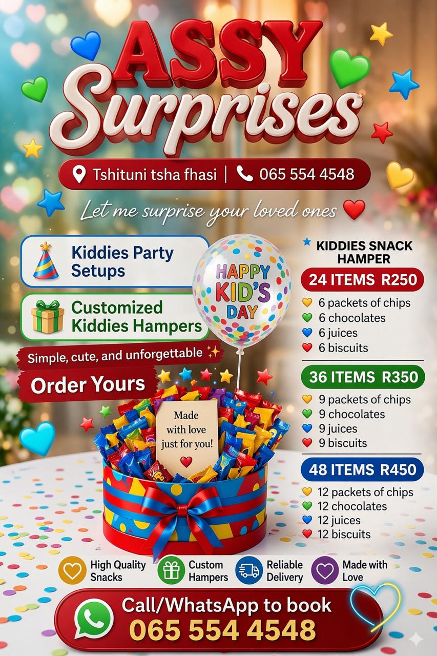 Kiddies Snack Hampers